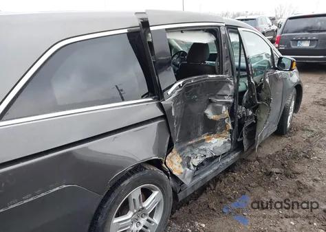 2012 Honda Odyssey Touring/Touring Elite from USA, damaged, VIN 5FNRL5H90CB014551